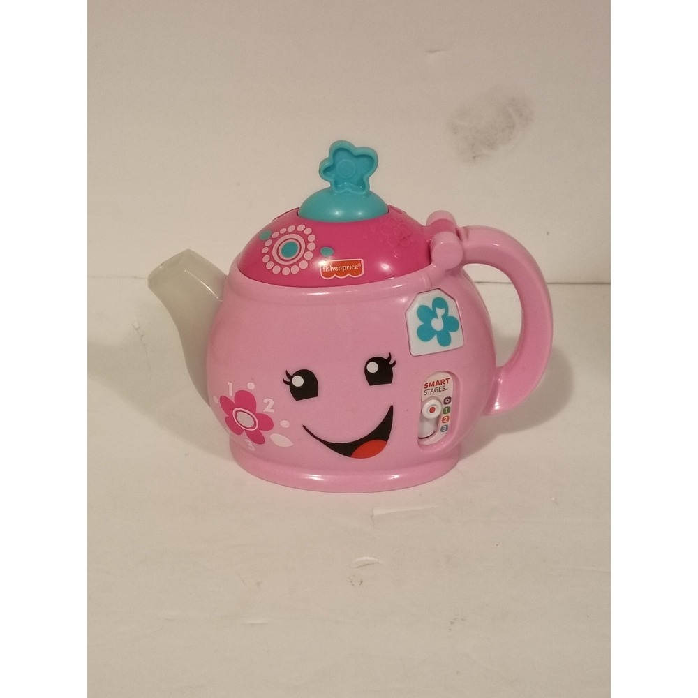 Fisher-Price Laugh & Learn MUSICAL TEA POT Pretend Tested Works